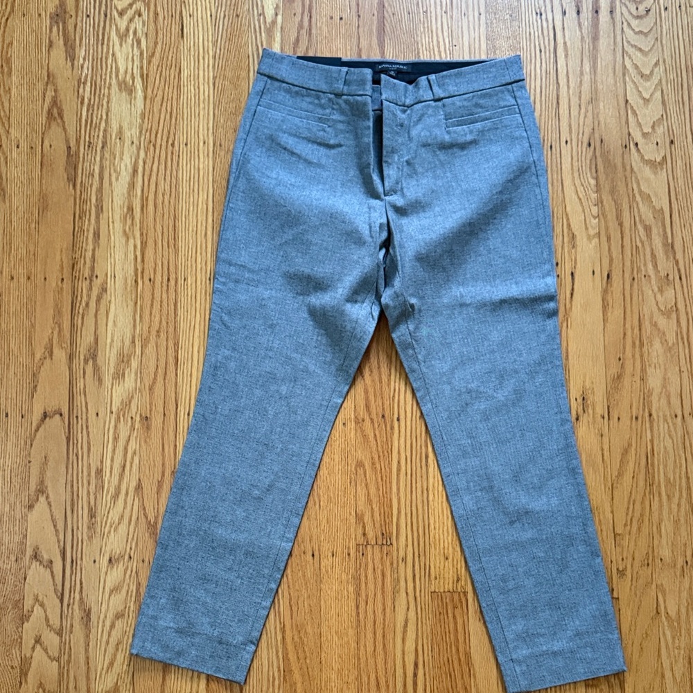 Banana Republic Women’s Light Gray Sloan Pants Size 10